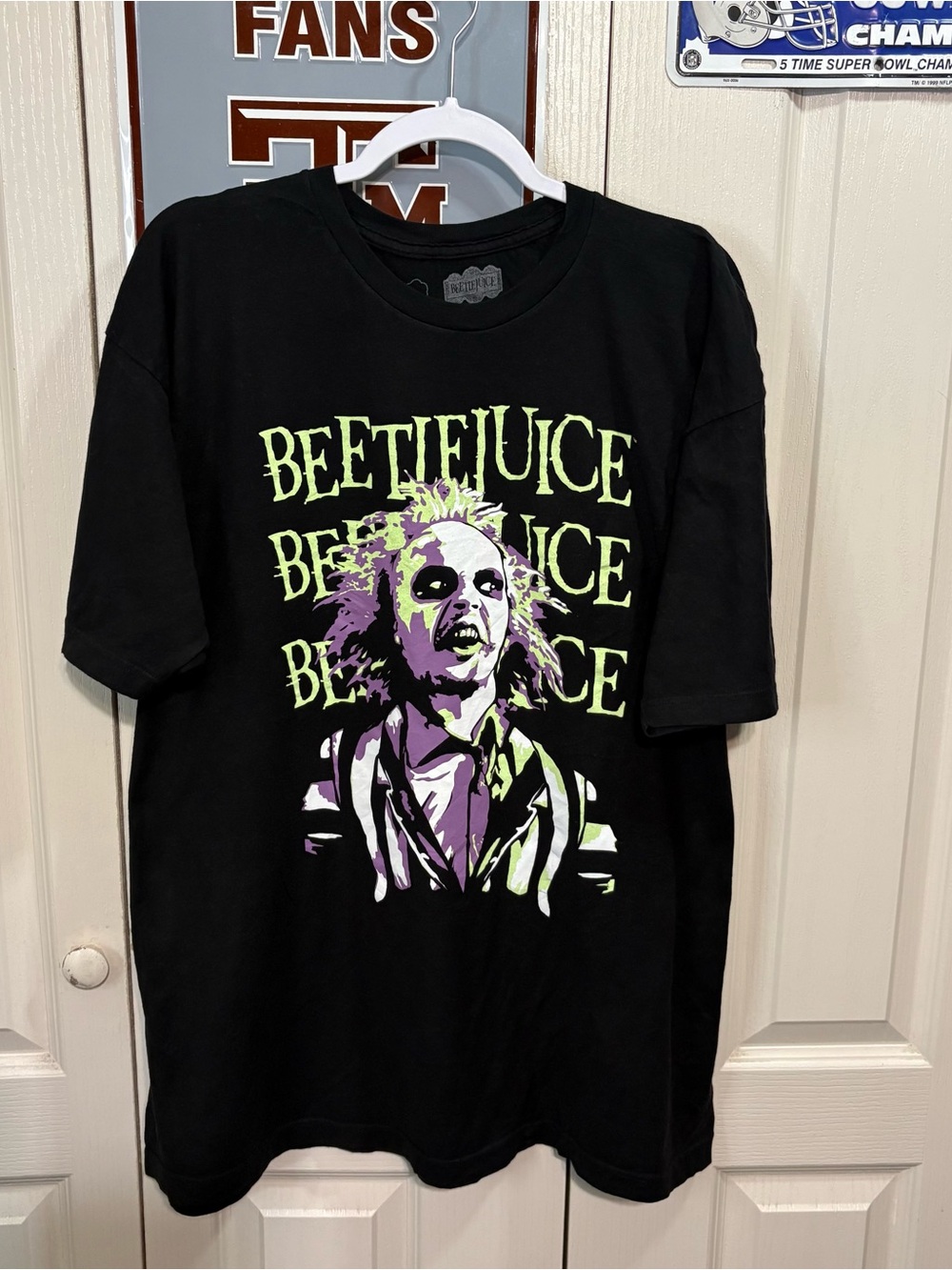 Beetlejuice Graphic Black Short-Sleeve Men’s Tee
